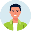 Smiling male client avatar icon representing a satisfied Gregory Abrams Davidson Solicitors customer.