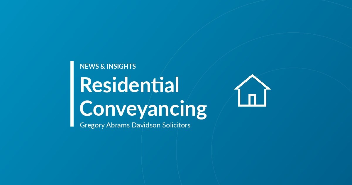Residential Conveyancing – News & Insights